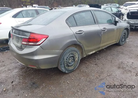 2013 Honda Civic Lx z USA, uszkodzony, nr VIN 19XFB2F58DE049141